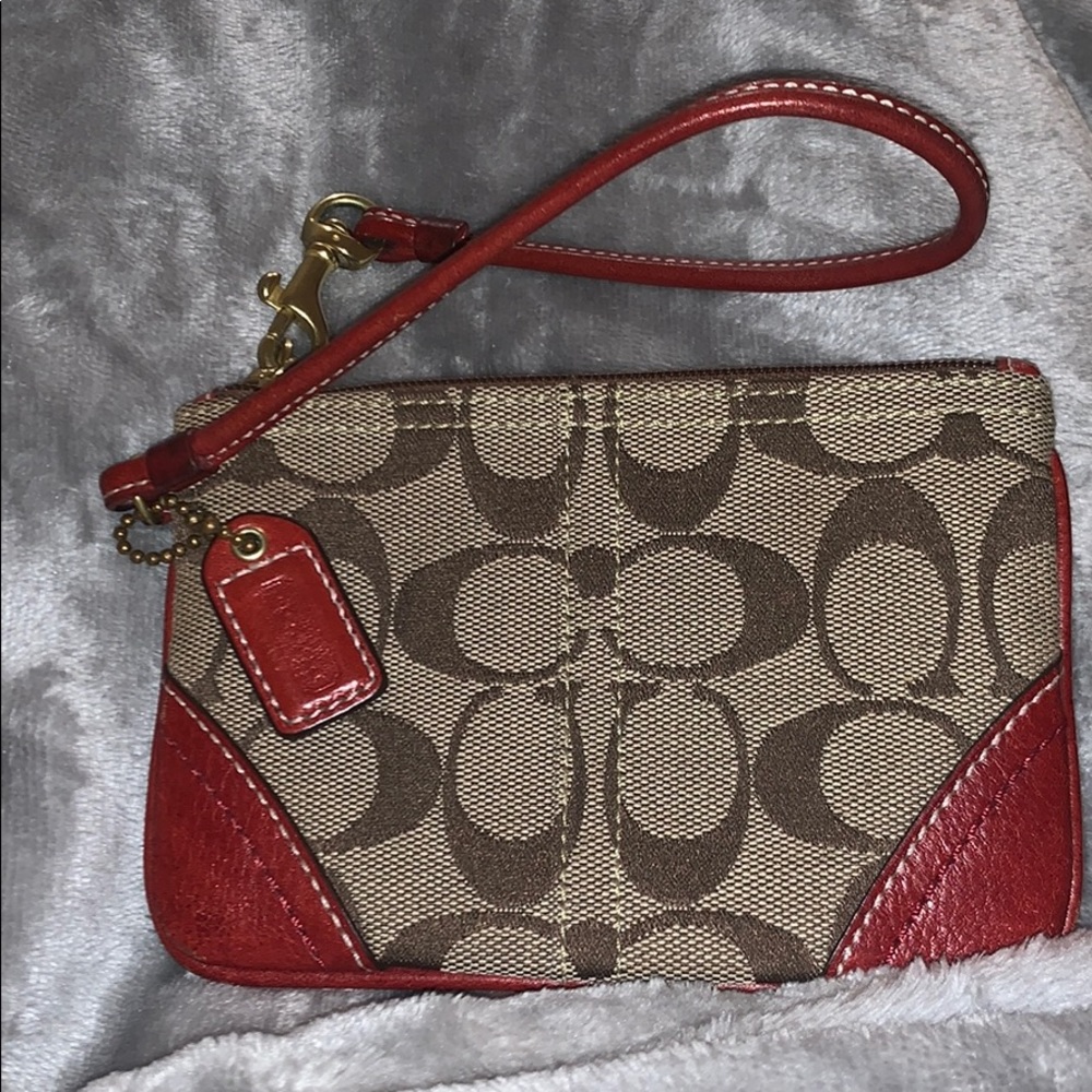 Coach wallet wristlet